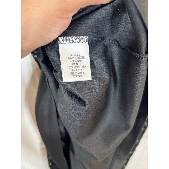 Vintage Slip Dress Medium Black Lace Sheer Maxi Witchy Goth Y2K - Picture 10 of 11